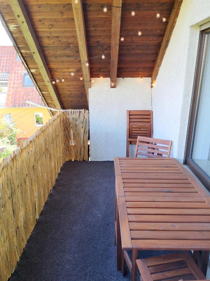 Family-Apartment Mit Balkon, Kueche, Parkplatz & Waschmaschine Offenburg Luaran gambar